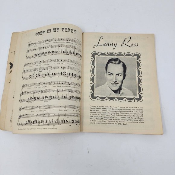 Vintage 1935 Songs of the‎ Showboat Song Book Sheet Music Maxwell House Coffee - Picture 5 of 12